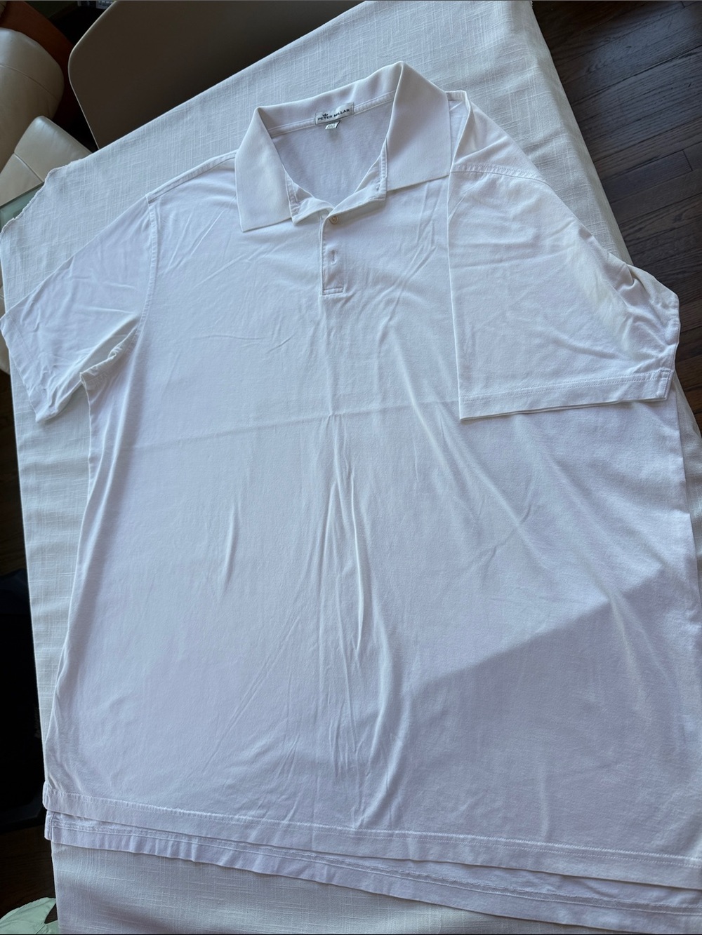 Peter Millar white men’s short sleeve shirt